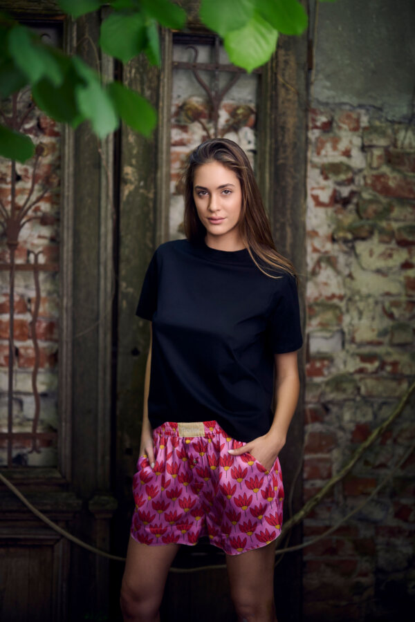 BLUSHING SHORT - Pantaloni scurți Glam pentru damă