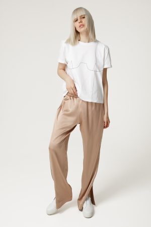 CAPPUCCINO TROUSERS - Modern Women's Trousers
