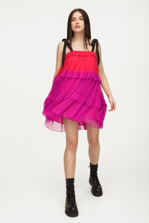 HOPE DRESS FUCSIA - Stylish Women's Dress