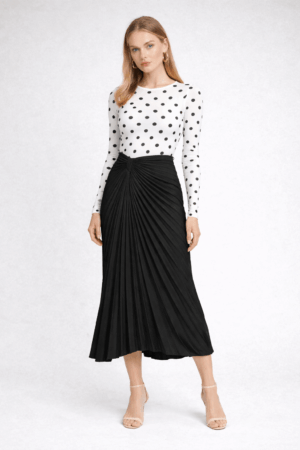 Shell Skirt Black