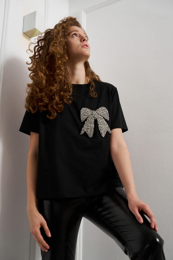 GLAM TOP BLACK - imagine 2
