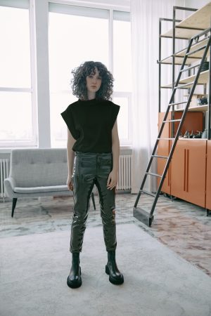 FANCY TOP BLACK - FANCY Women's Top