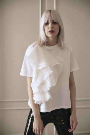 PRODIGY TOP WHITE - Topuri elegante pentru femei