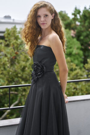 ROMANTIC DRESS BLACK