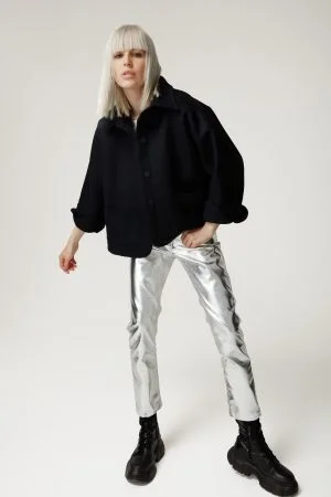 Alexa Jacket Navy - Handcrafted Women's Jacket